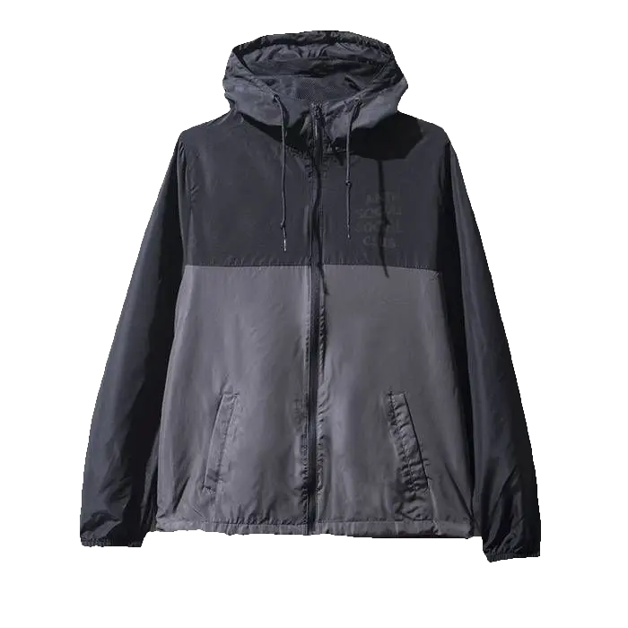 Anti Social Social Club Reflective Jacket - Black Anti Social Social Club