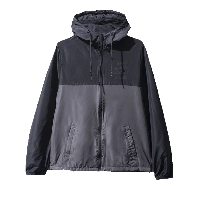 Anti Social Social Club Reflective Jacket - Black