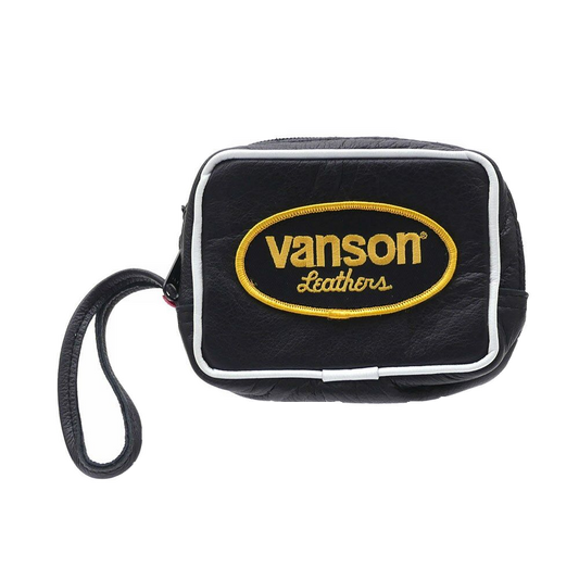 Supreme/Vanson Leather Wristbag - Black
