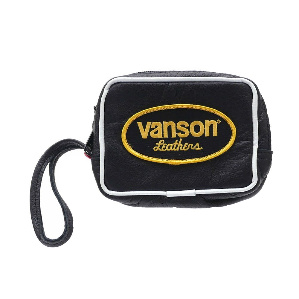 Supreme/Vanson Leather Wristbag - Black
