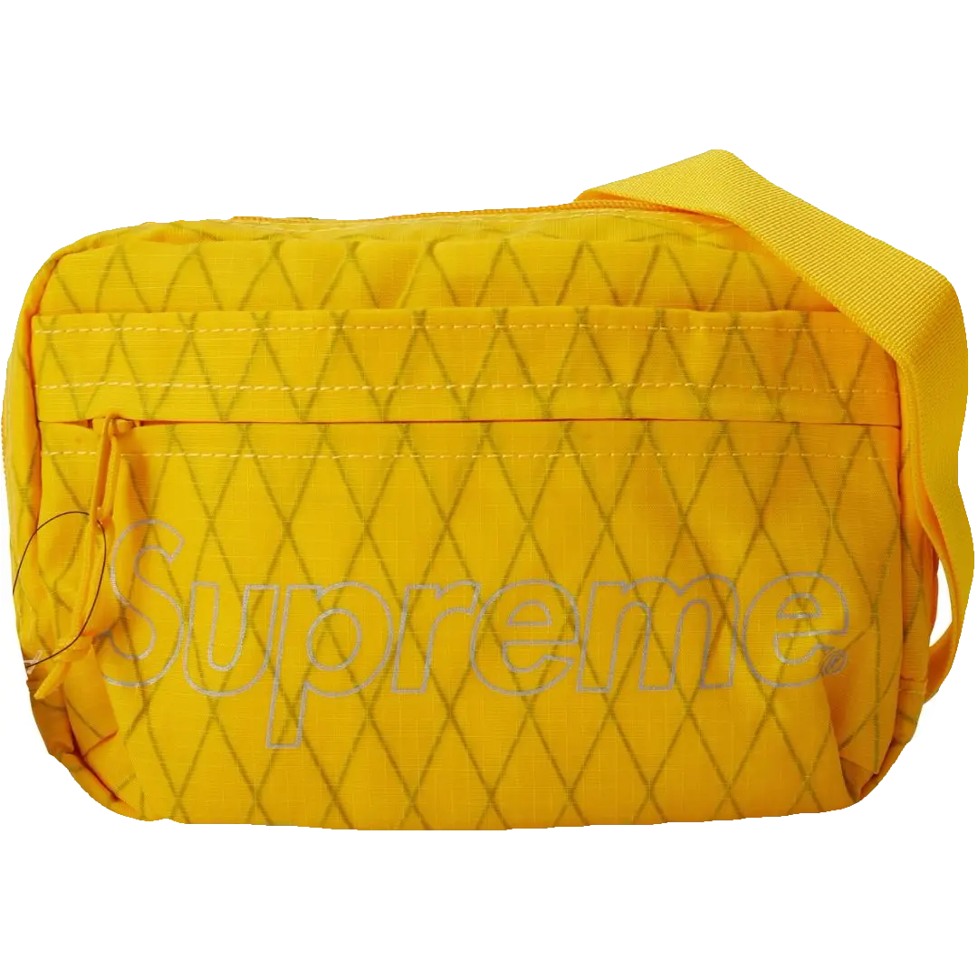 Supreme Shoulder Bag FW18 - Yellow Supreme