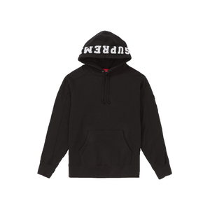 Supreme Paneled Hooded Sweatshirt - Black - Used