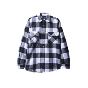 Anti Social Social Club Blocked Logo Flannel - Black Anti Social Social Club