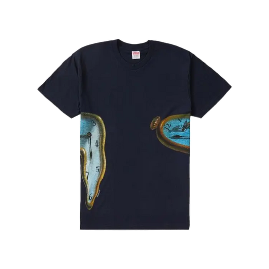Supreme The Persistence of Memory Tee - Navy Supreme