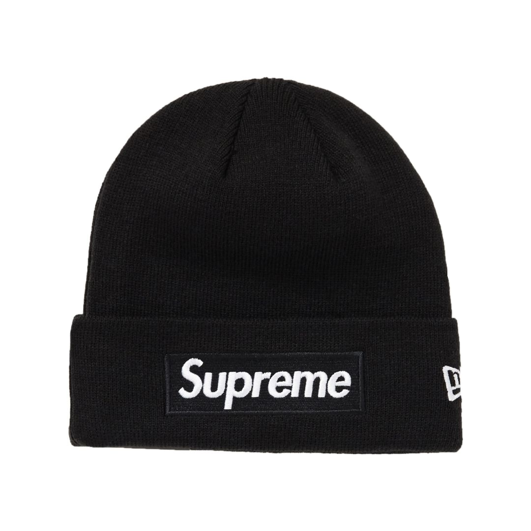 Supreme New Era Box Logo Beanie FW15 - Black - Used