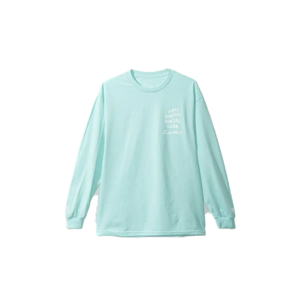 Anti Social Social Club x Neighborhood Turbo Long Sleeve - Aqua Anti Social Social Club