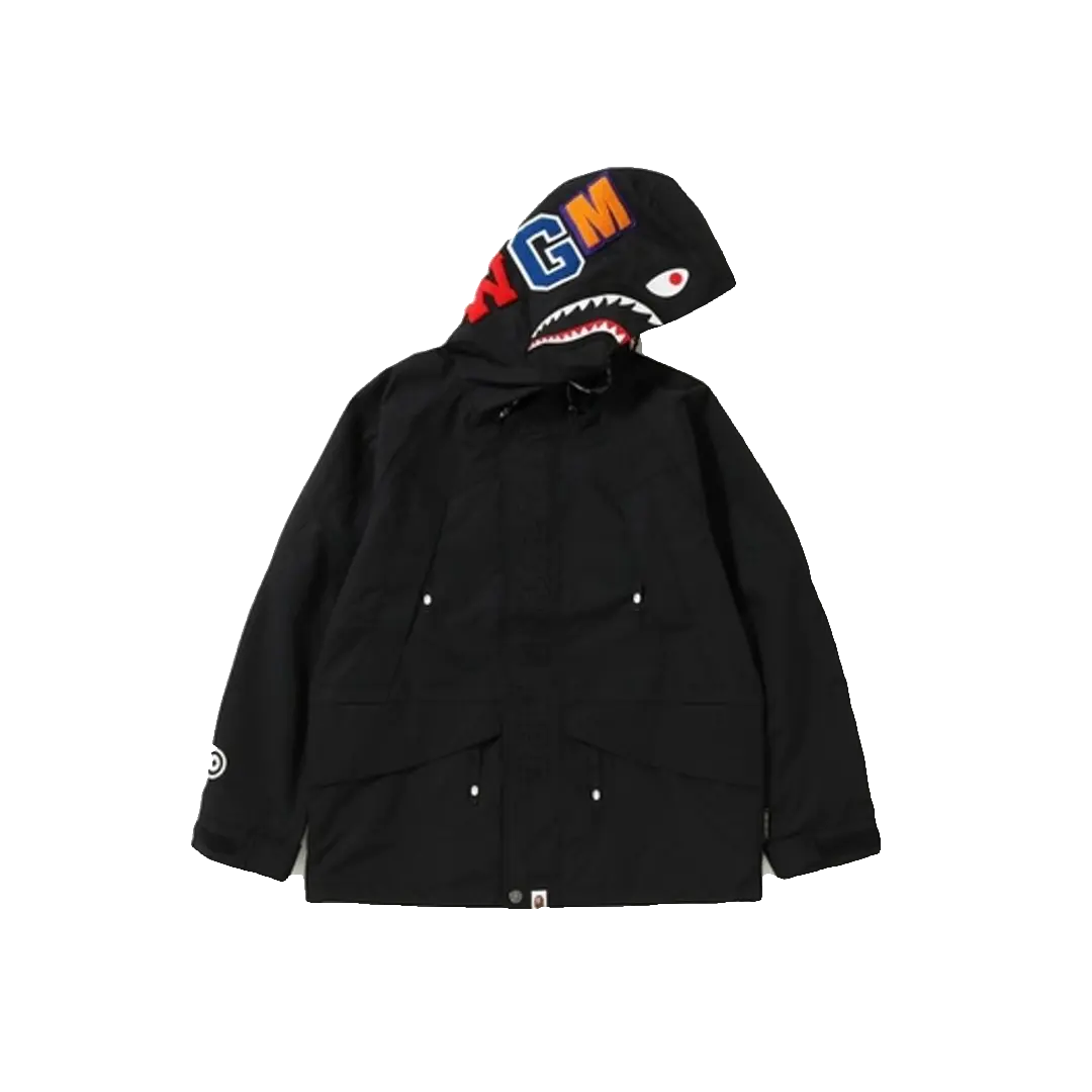 Bape Shark Snowboard Jacket - Black Bape