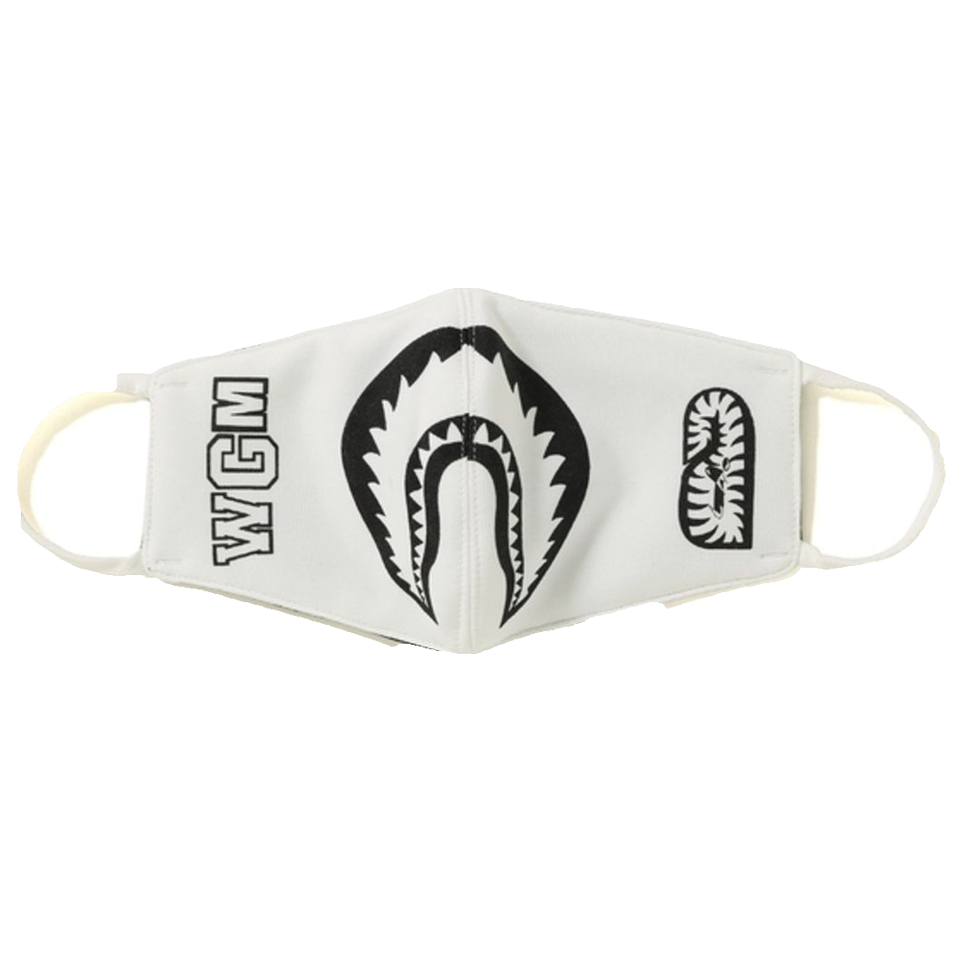 Bape BI Color Shark Mask - White