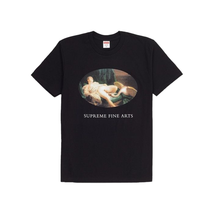 Supreme Leda And Swan Tee - Black