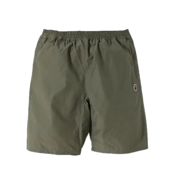 A Bathing Ape Track Shorts - Green Bape