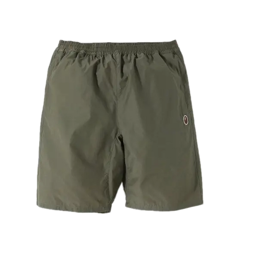 A Bathing Ape Track Shorts - Green Bape