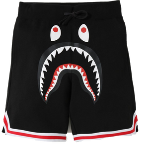 A Bathing Ape Shark Basketball Sweat Shorts - Black