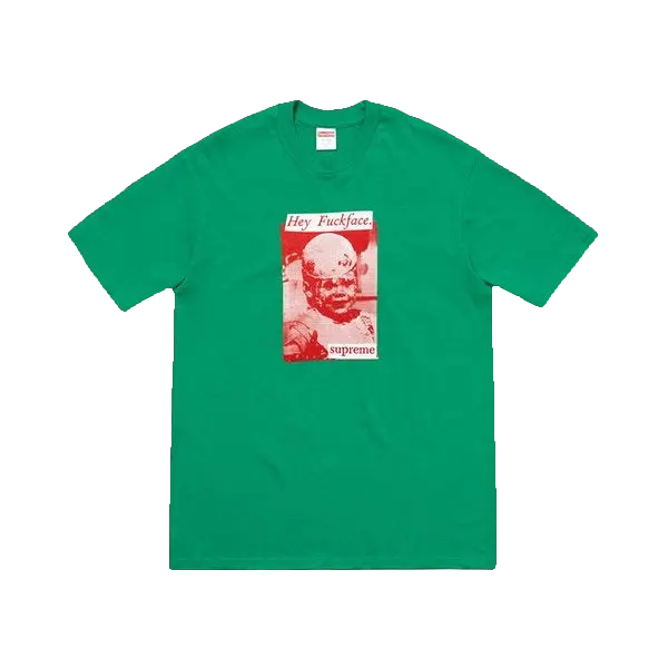 Supreme Hey Fuckface Tee - Green Supreme