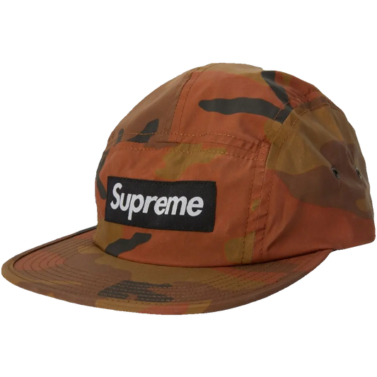 Supreme Reflective Camo Camp Cap - Orange Camo Supreme