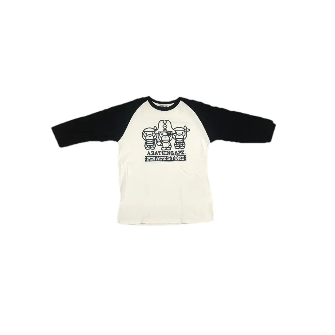 A Bathing Ape Pirate Tee - White Bape