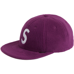 Supreme Polartec S Logo 6-Panel - Purple