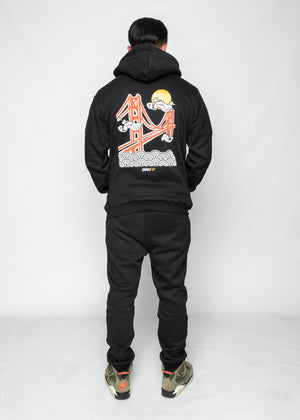 Grails SF The City Hoodie Black grails sf