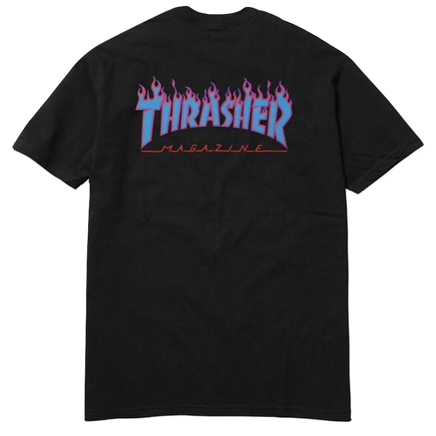 Supreme x Thrasher Tee SS11 - Black