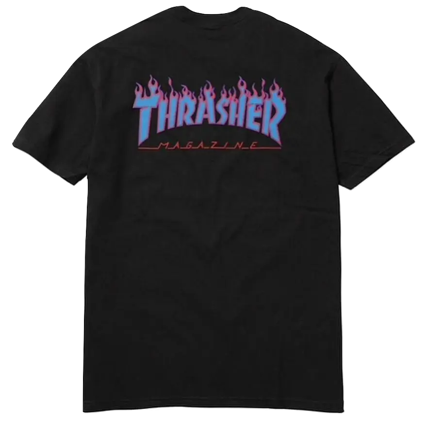 Supreme x Thrasher Tee SS11 - Black - Used Supreme