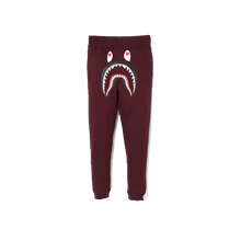 Bape Shark Slim Sweat Pants - Burgundy/Green