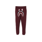 Bape Shark Slim Sweat Pants - Burgundy/Green