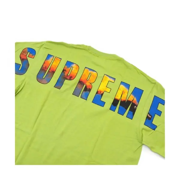 Supreme Crash Tee - Lime Supreme