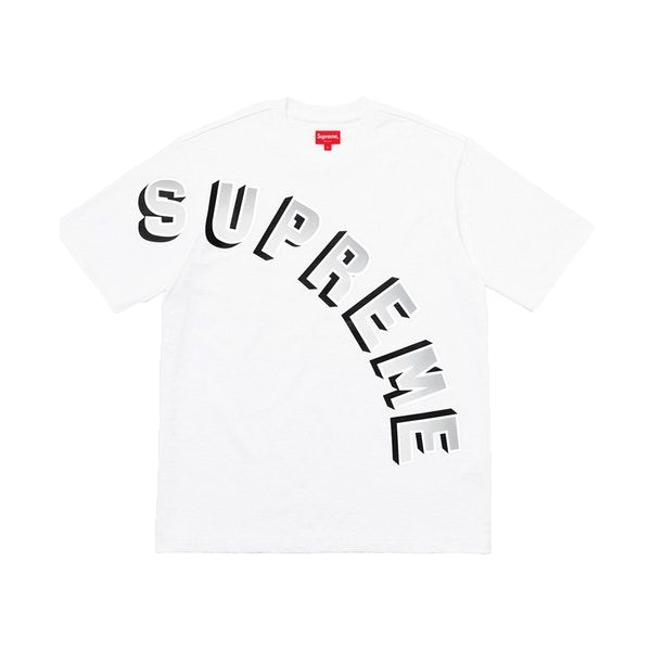 Supreme Gradient Arc Tee - White - Used