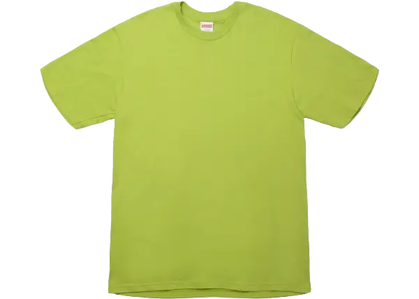 Supreme Crash Tee - Lime Supreme
