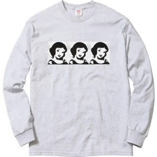 Supreme Snow White L/S  (FW11) - Gray Supreme