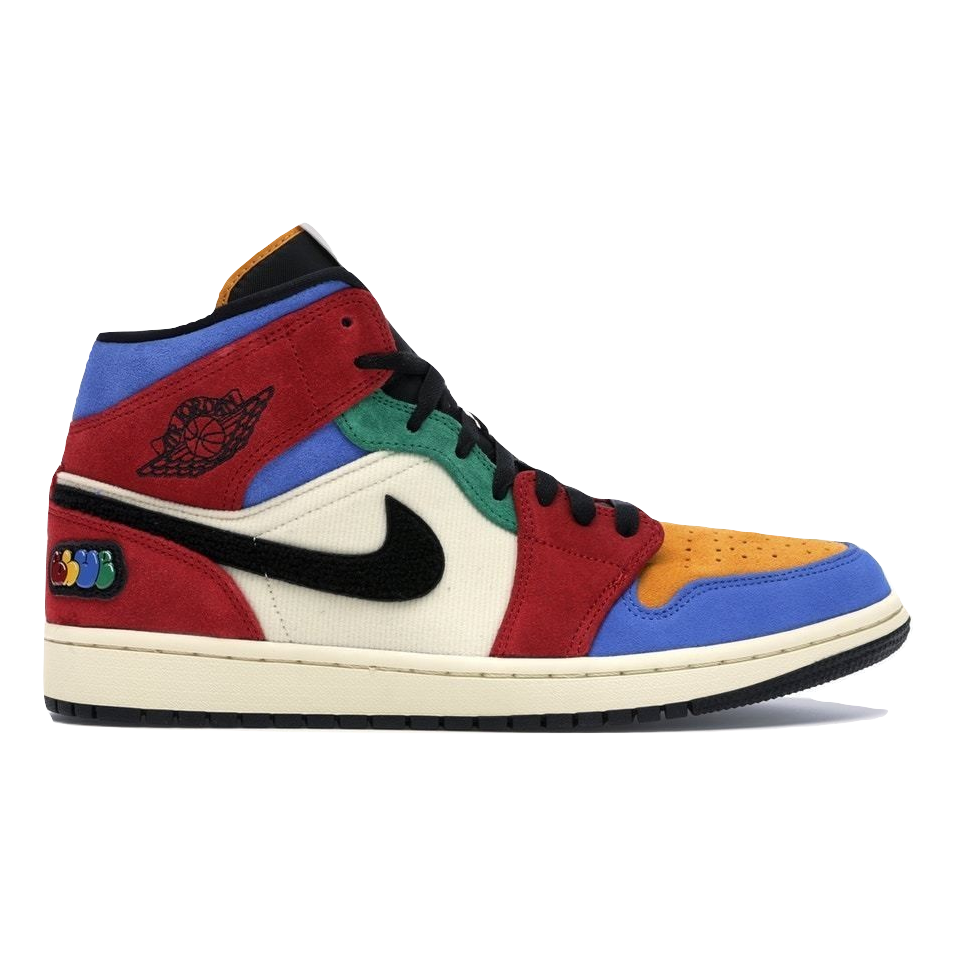 Air Jordan 1 Fearless Mid SE - Blue The Great - Used Air Jordan