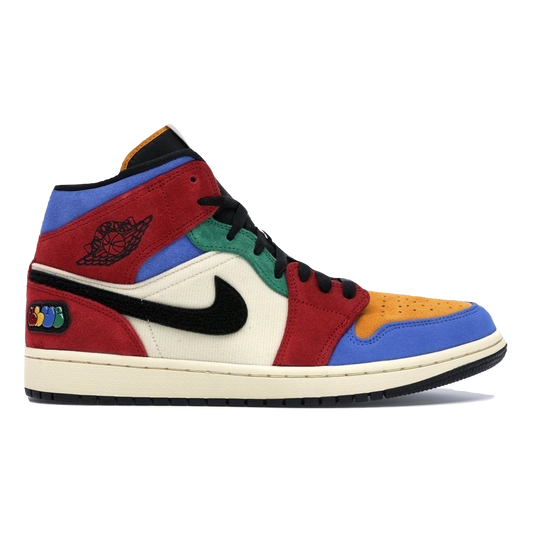 Air Jordan 1 Fearless Mid SE - Blue The Great - Used Air Jordan