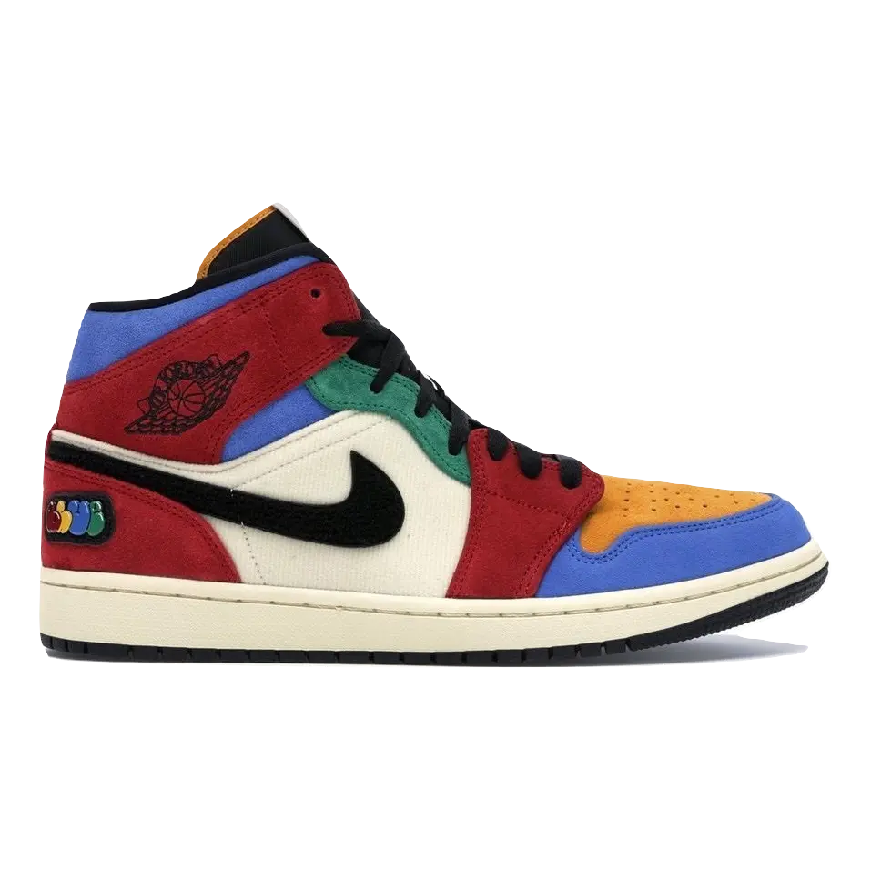Air Jordan 1 Fearless Mid SE - Blue The Great Air Jordan