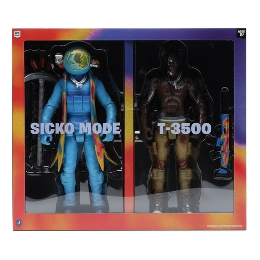 Travis Scott/Cactus Jack Fortnite 12" Action Figure Duo Set