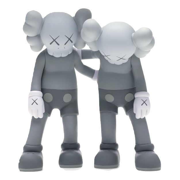 KAWS Along The Way Vinyl Figure - Grey