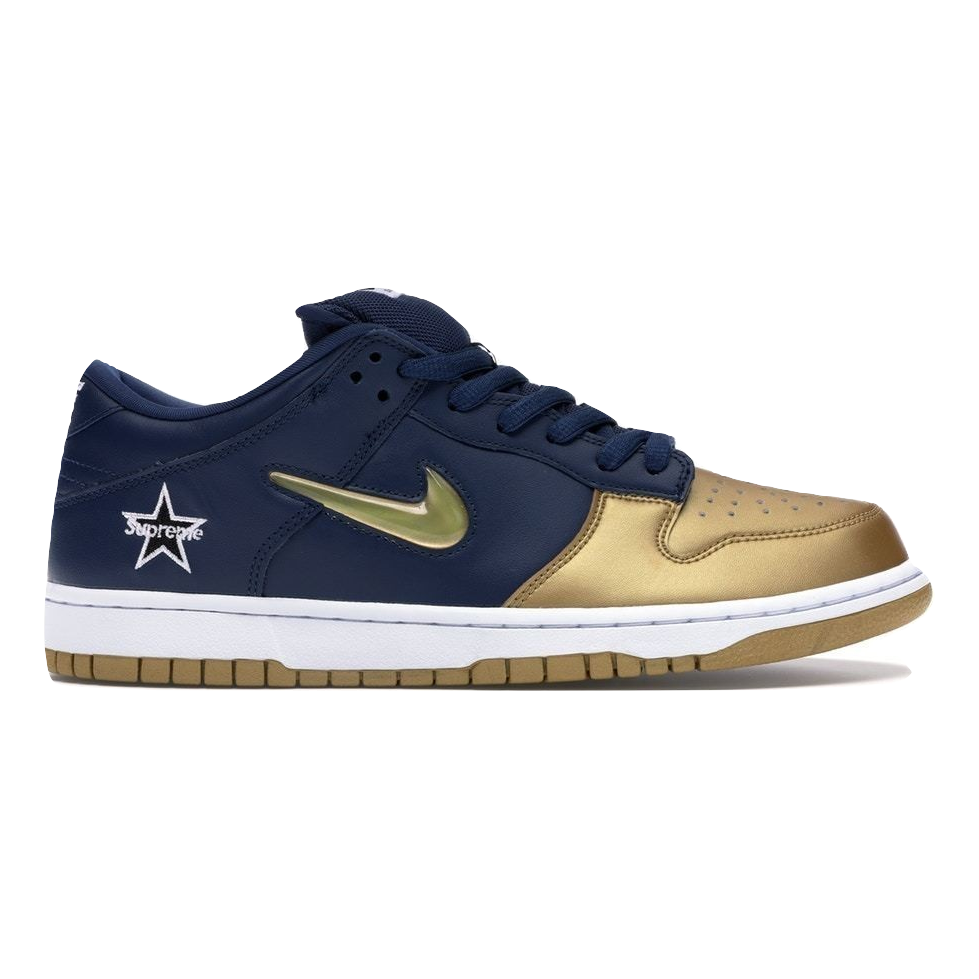 Nike SB Dunk Low OG QS - Supreme Jewel Gold Swoosh