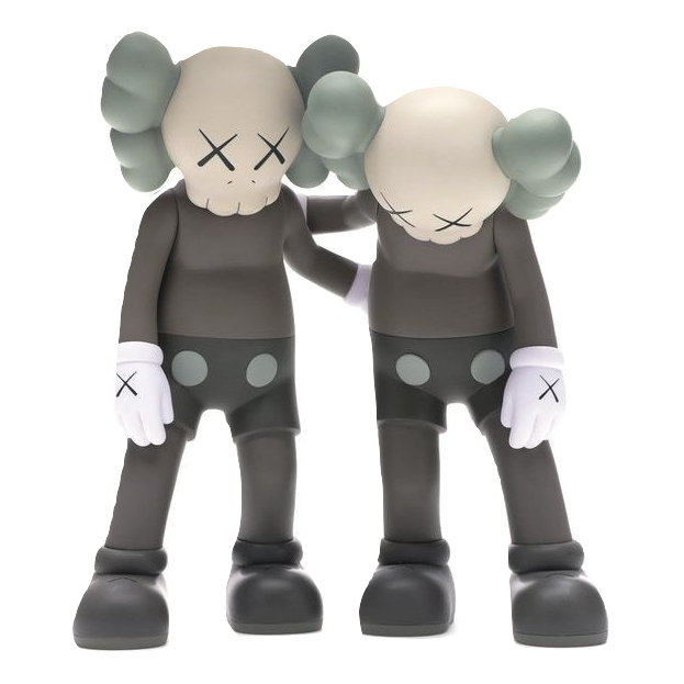 KAWS Along The Way Vinyl Figure - Brown