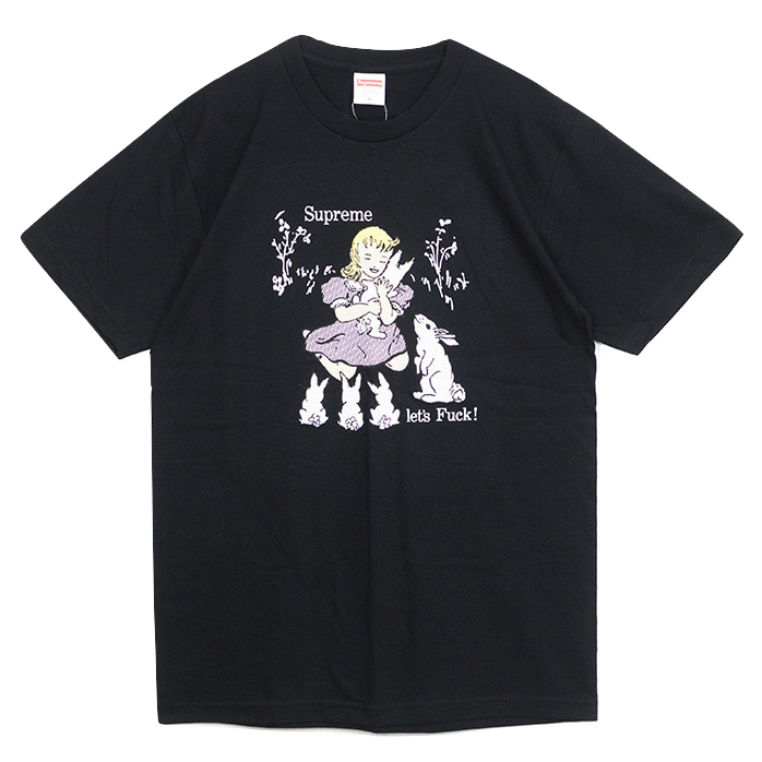 Supreme Let's Fuck Tee - Black - Used