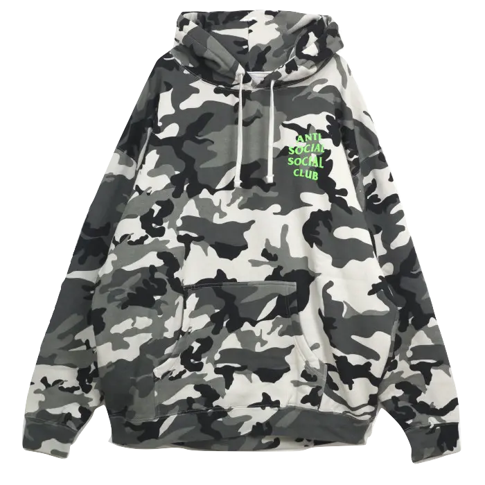 Anti Social Social Club Lucid Dreams Hoodie - Snow Camo Anti Social Social Club