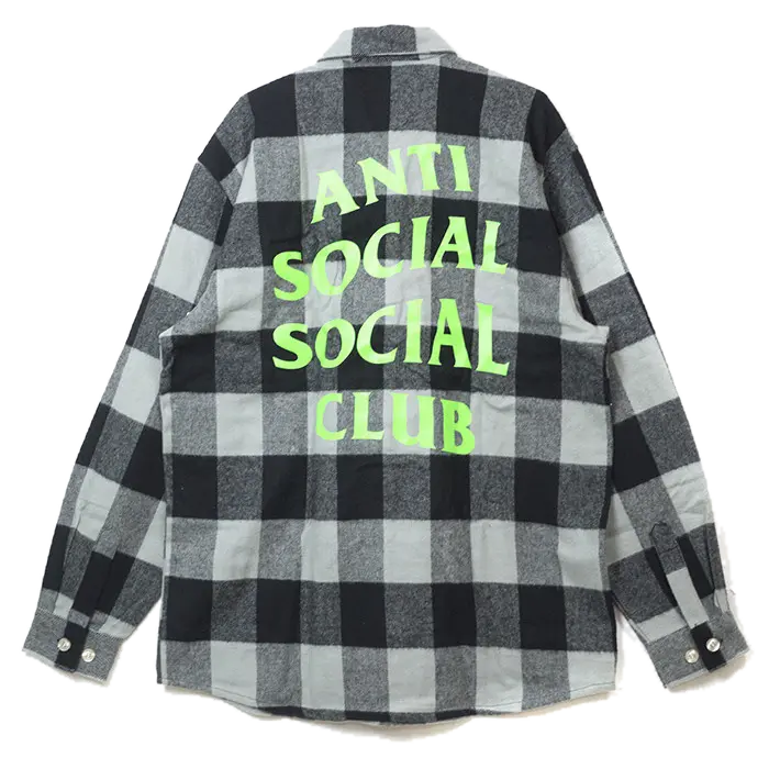 Anti Social Social Club Woodman Flannel Anti Social Social Club