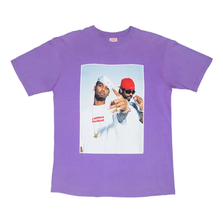 Supreme Dipset Photo Tee - Lavender Supreme