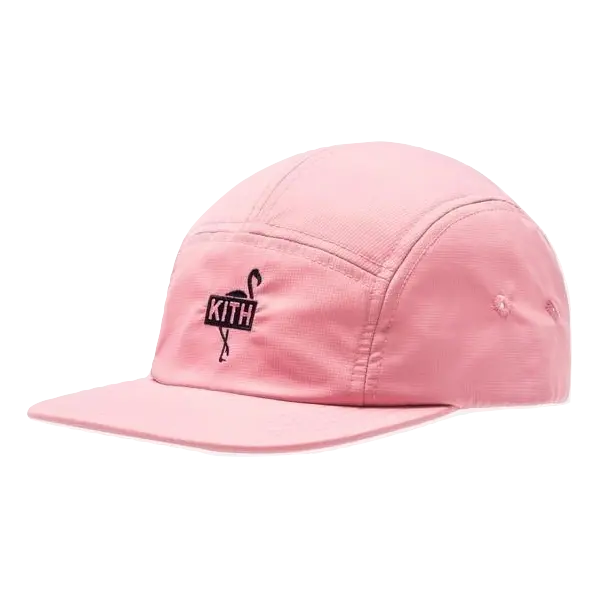 Kith Flamingo Camp Cap - Pink - Used Kith