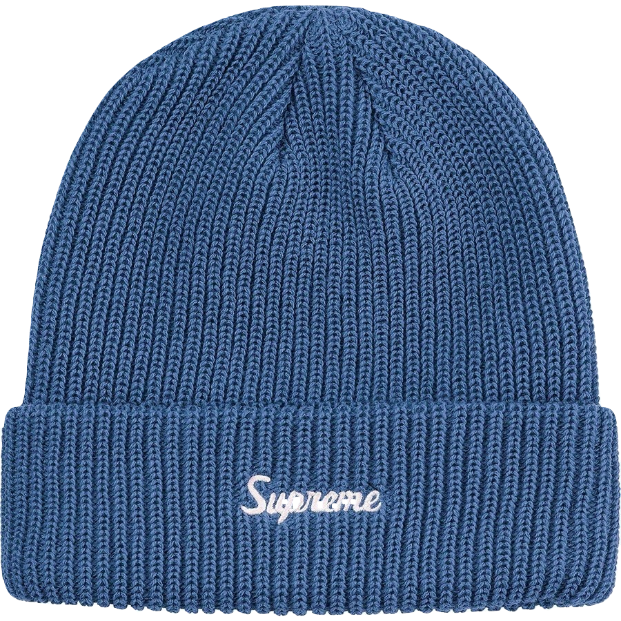 Supreme Loose Gauge Beanie - Light Indigo Supreme