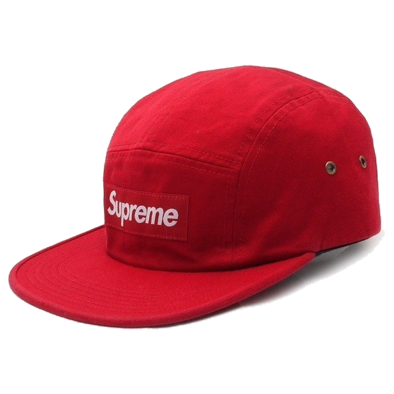 Supreme Box Logo 5 Panel Hat - Red - Used – Grails SF