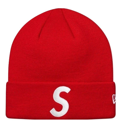 Supreme S Logo Beanie - Red - Used