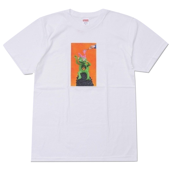 Supreme Mike Hill Brains Tee - White Supreme