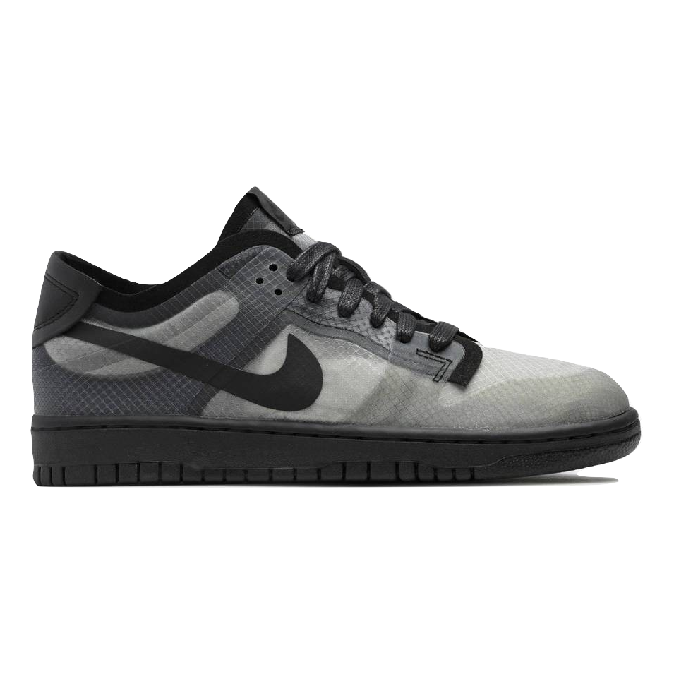 W Dunk Low / CDG - Black Clear Nike