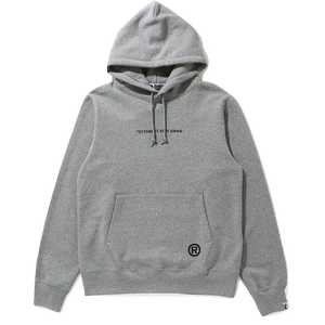 OVO x Bape Pullover Hoodie - Gray Bape