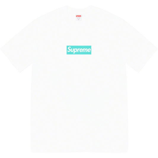 Supreme Tiffany & Co. Box Logo Tee - White Supreme