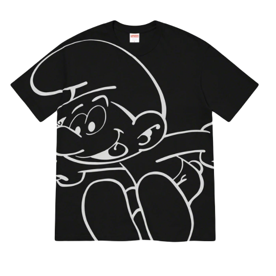 Supreme Smurfs Tee - Black Supreme