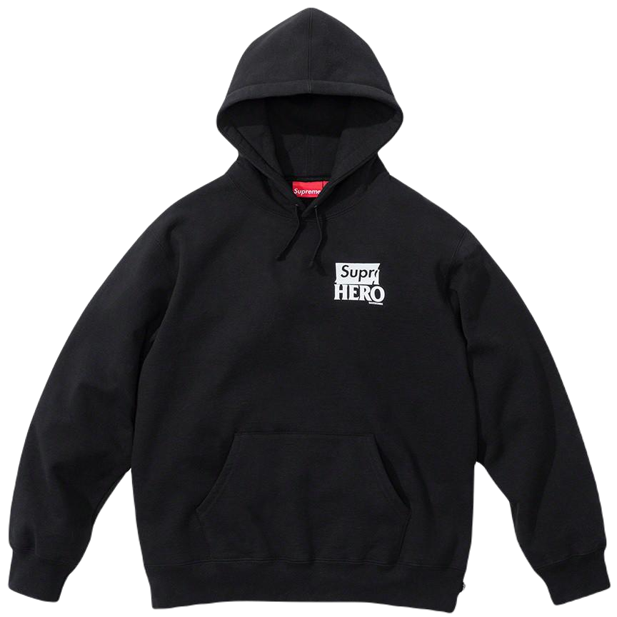 Supreme ANTIHERO Hooded Sweatshirt - Black SS22 Supreme